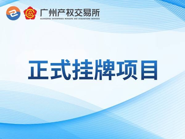 [广州市]广州轻工国有资产经营管理有限公司持有深圳市深珠沙隆科技有限公司单户债权处置项目