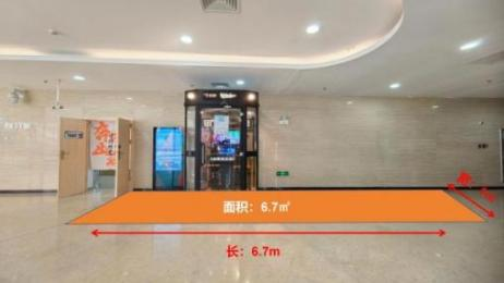 广州市南沙图书馆负一楼24小时自习室旁空地自助服务区场地出租项目